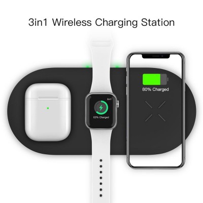 10w Fast wireless charging pad USB Qi wireless charger For iphone 11 pro max X for samsung s10 s9 Wireless Charger